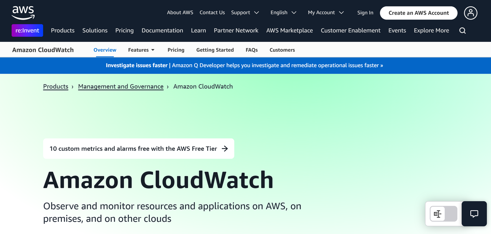 AWS Cloud Watch