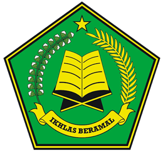 Logo Kemenag Green Shape  HD Free Download