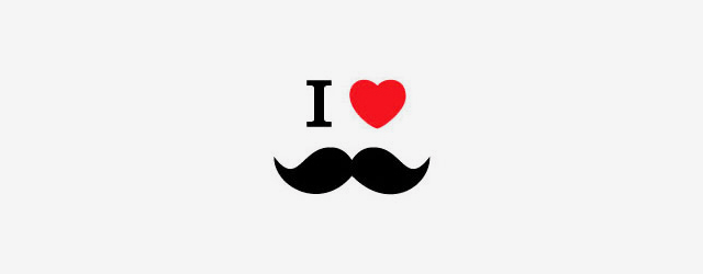 I Love Mustache PNG  HD Free Download