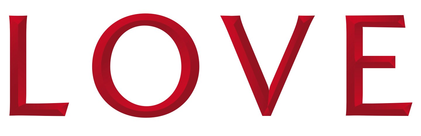 Love Text Logo Transparent  HD Free Download