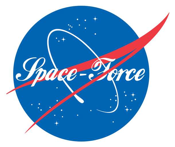 New Blue Circle Space Force Nasa Logo Transparent Background  HD Free Download