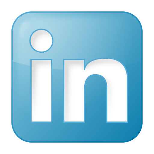 Social Linkedin Box Blue Logo  HD Free Download