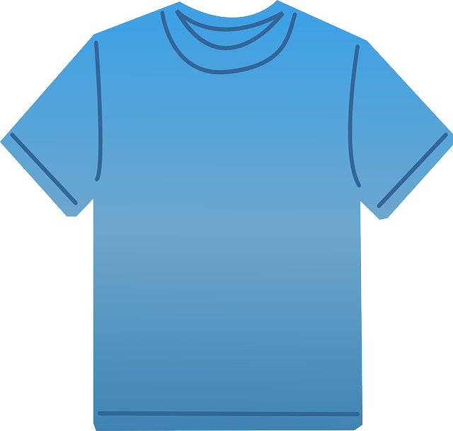 T Shirt PNG Shirt Blue Clothes Vector Graphic   HD Free Download