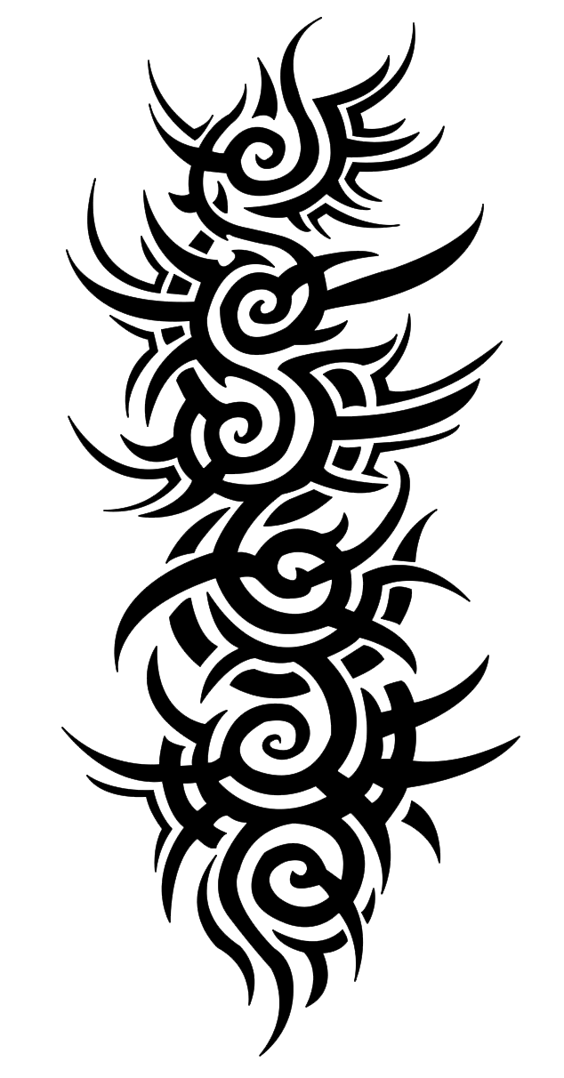High Resolution Tattoo Black Shape PNG  HD Free Download