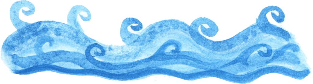 Watercolor Ocean Waves Transparent PNG  HD Free Download