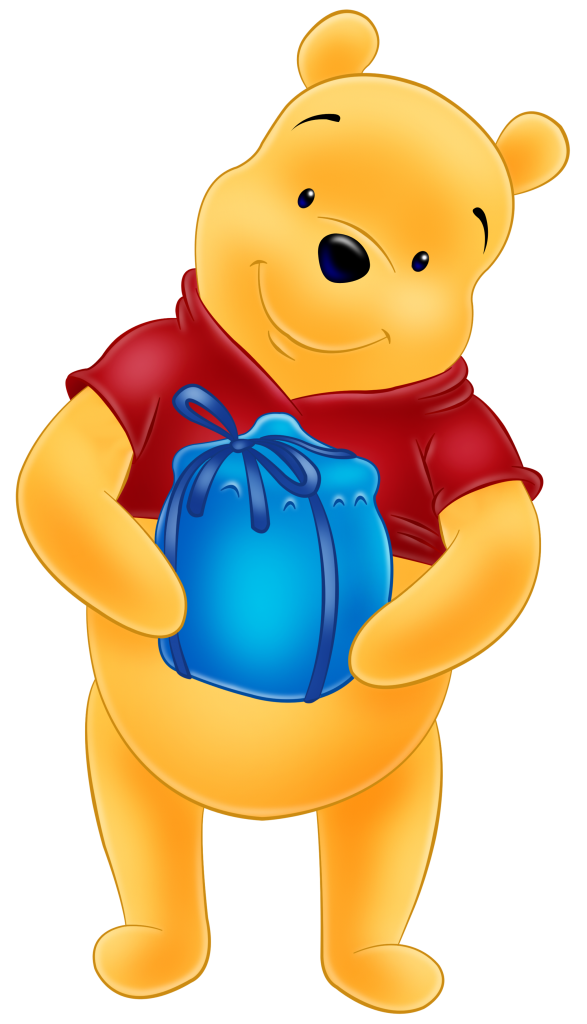 Winnie The Pooh Gift Box Clipart  HD Free Download