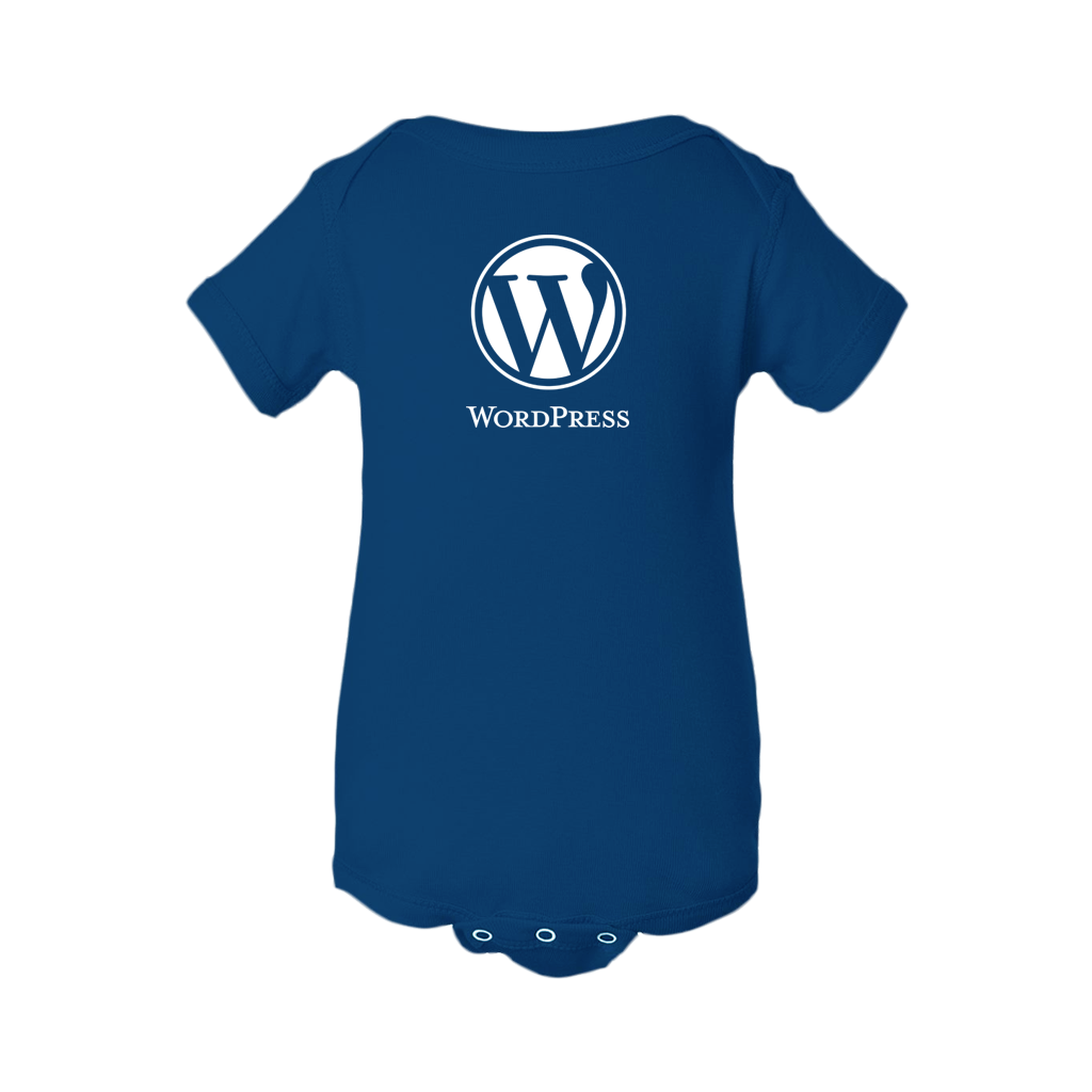 WordPress Logo One Piece With Snaps WordPress Swag Store  HD Free Download
