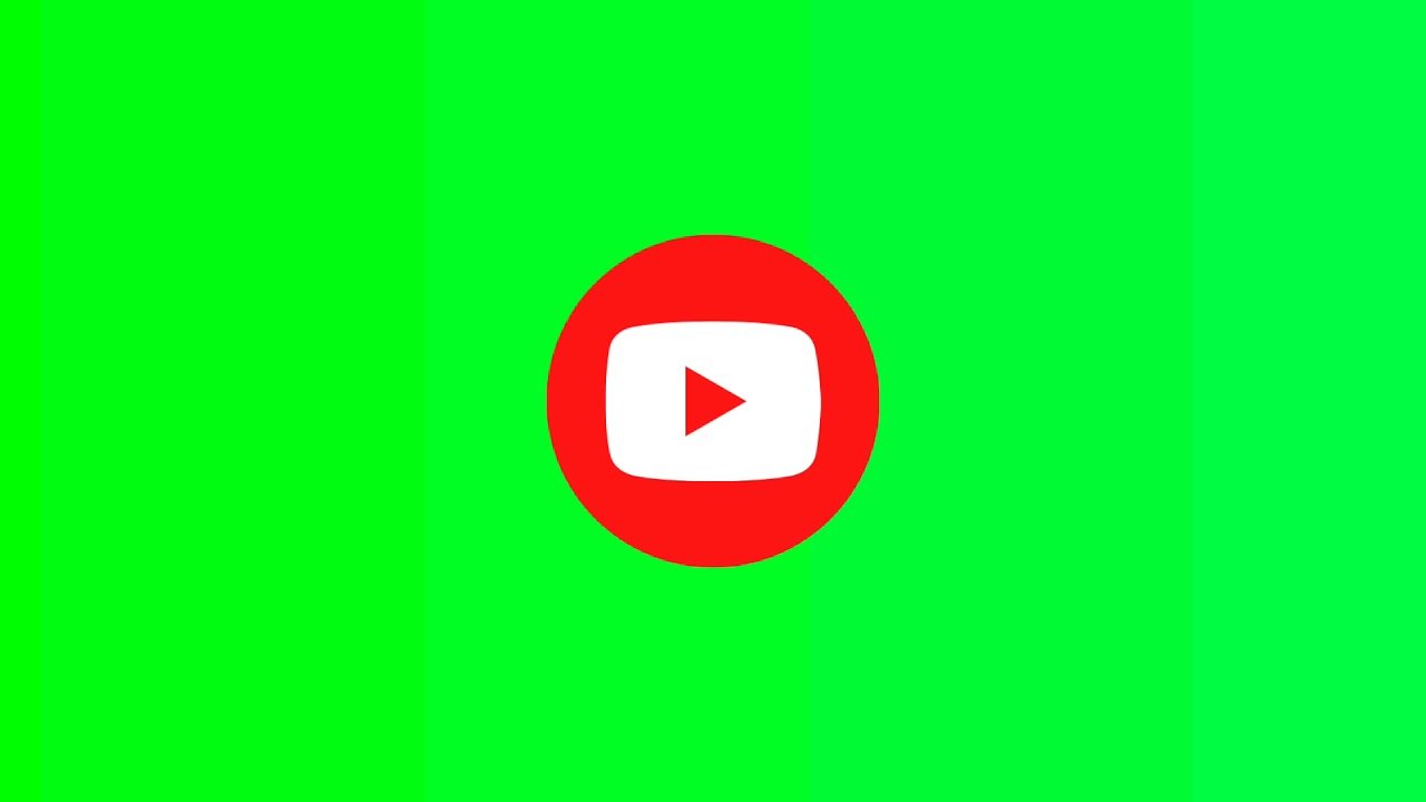 Youtube Button Shorts Logo Green Screen Wallpaper  HD Free Download